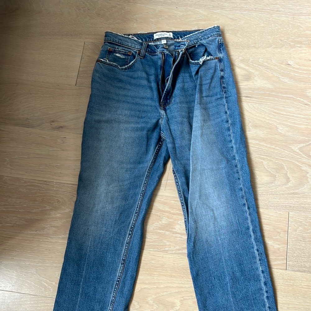 Abercrombie curve love petite size 12 jeans